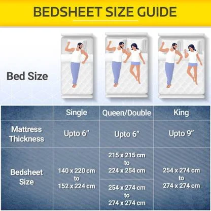 Cotton King Flat 230 TC Floral Bedsheet | Soft Breathable | Durable King-Size Bed Sheet for Bedroom image 3