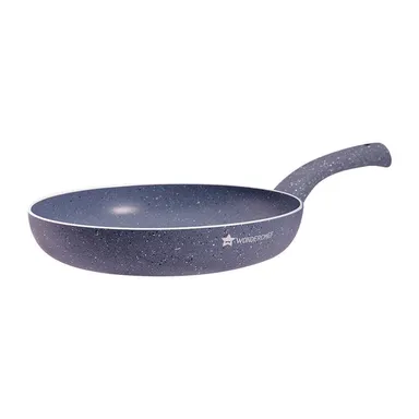 Granite Non-stick Cookware Set | 4Pc | Grey | Induction Compatible | PFOA-Free | Soft-Touch Handles thumbnail 3