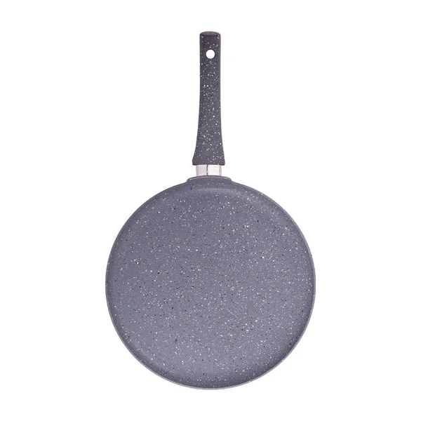 Granite Non-stick Cookware Set | 4Pc | Grey | Induction Compatible | PFOA-Free | Soft-Touch Handles image 9