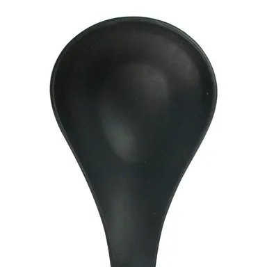 Waterstone Black Silicone Ladle | Premium Kitchen Utensil for Cooking & Serving thumbnail 2
