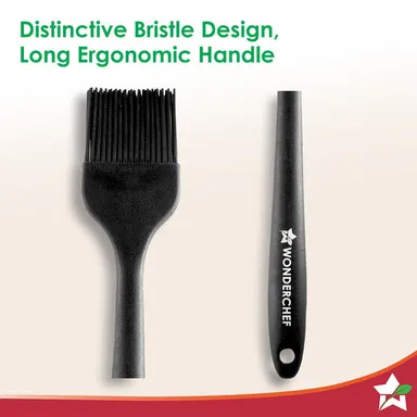 Waterstone Silicone Brush | Stainless Steel Core | High Capacity Basting Brush | Heat Resistant | For Cooking & Baking & BBQ thumbnail 4