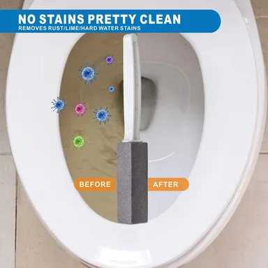  Pumice Stone for Toilet Bowl Cleaning | Rust & Stain Remover | Multi-Surface Cleaning Tool | Eco-Friendly | Non-Toxic thumbnail 3