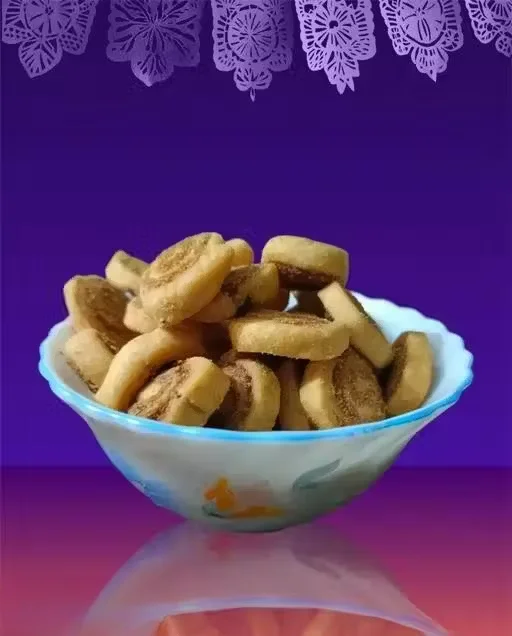 Homemade Bhakarwadi | Crunchy | Light & Flavorful | 500g | Authentic Maharashtrian Snack image 3