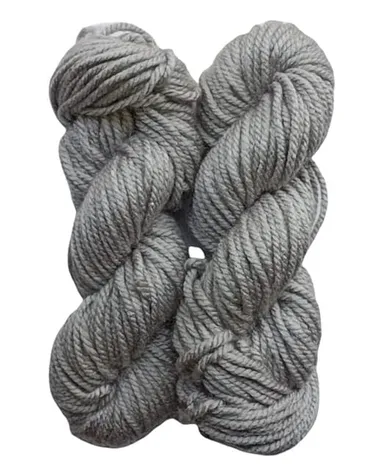 Thick Chunky Wool |Hand Knitting Yarn|300gm| Grey | Soft DIY Craft Yarn  thumbnail 0