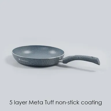 Granite Non-Stick Fry Pan | 26 cm | 5-Layer PFOA Free Coating | Induction & Gas Compatible | Toxin-Free Cooking thumbnail 1