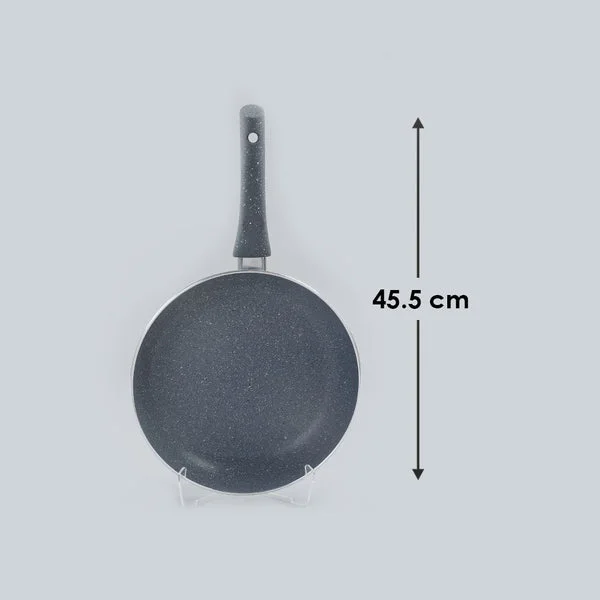 Granite Non-Stick Fry Pan | 26 cm | 5-Layer PFOA Free Coating | Induction & Gas Compatible | Toxin-Free Cooking image 12