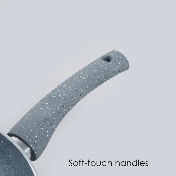 Granite Non-Stick Fry Pan | 26 cm | 5-Layer PFOA Free Coating | Induction & Gas Compatible | Toxin-Free Cooking image 10