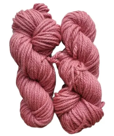 Wool Yarn | Thick Hand Knitting Yarn |800 gm| Pink| DIY yarn thumbnail 0