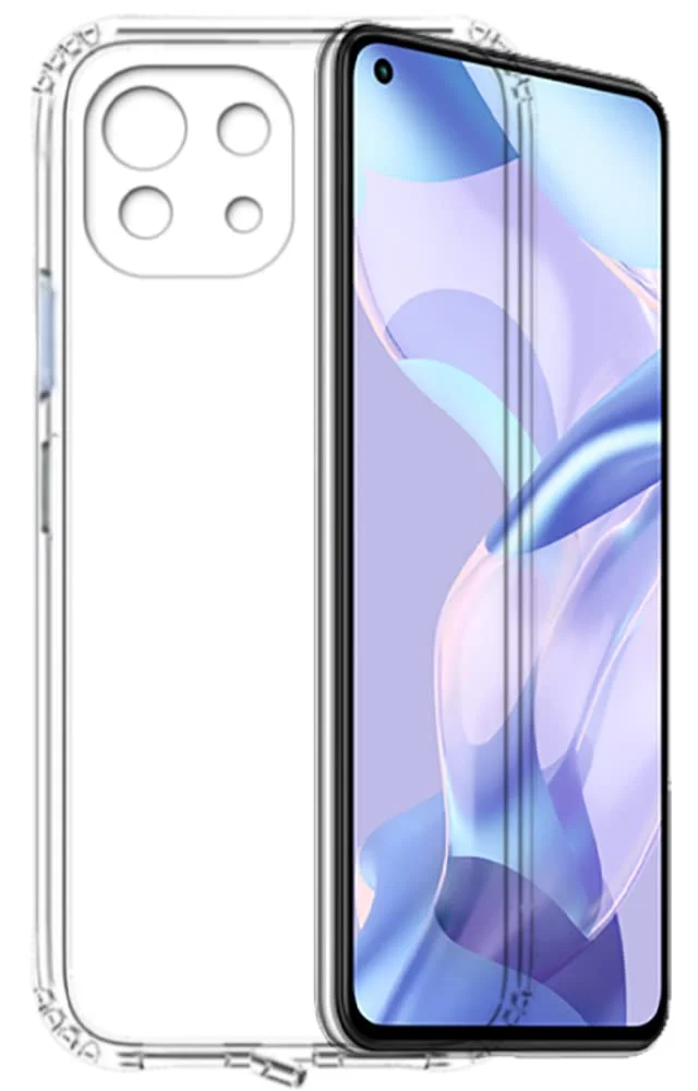 Shock Proof Transparent Back Cover for Mi 11 Lite | Silicone Soft Case Xiaomi 11 Lite Ne 5G image 1