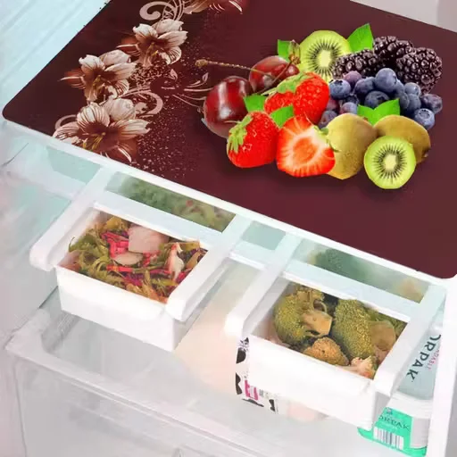 Kitchen Care Essentials | Fridge Top Protector with 4 Multi-Purpose Mats & Handle Covers image 3