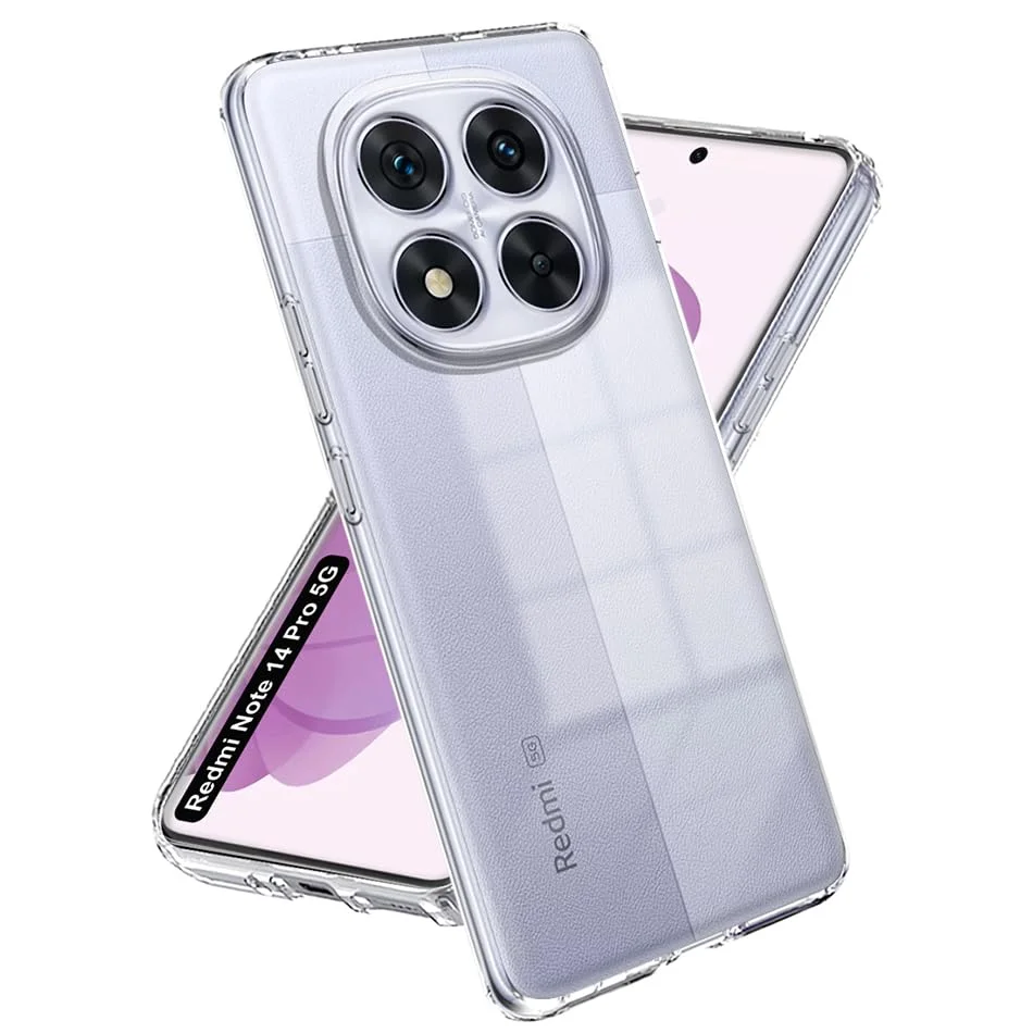 Scratch Resistant Back Cover for Redmi Note 14 Pro 5G | Poco X7 5G | Camera Protection | Anti-Yellow image 2