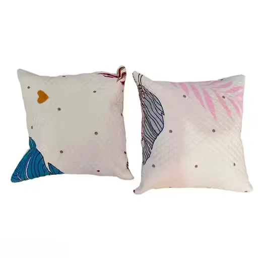 Trimly 5-Piece Double Bedsheet Set with Filled Cushions | Soft Cotton | Summer Comfort image 2