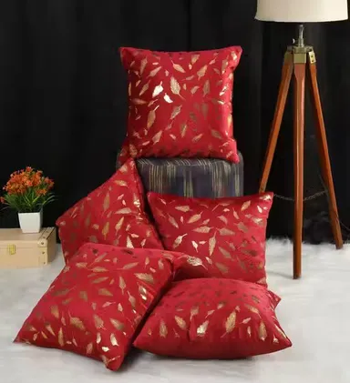 Soft Velvet Cushion Cover | Luxurious Home Accent Pillow | 16x16 cm | Elegant Décor
