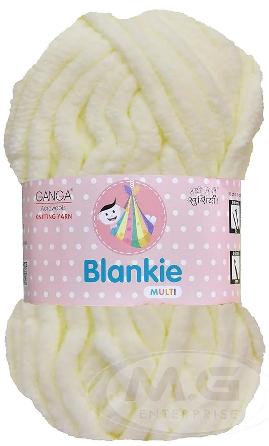 Thick Chunky Wool Yarn | Hand Knitting 400 gm yarn |White| DIY Crafts| Winter Projects image 2