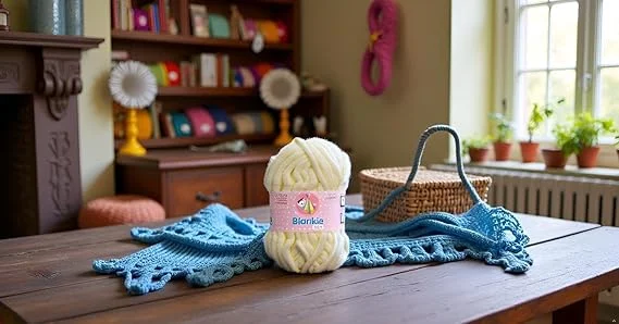 Thick Chunky Wool Yarn | Hand Knitting 400 gm yarn |White| DIY Crafts| Winter Projects image 4