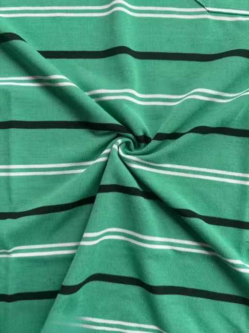 Men Cotton Collar T-Shirt Half Sleeves | Soft Breathable | Green Casual Tshirt for Daily Wear | L Size image 2