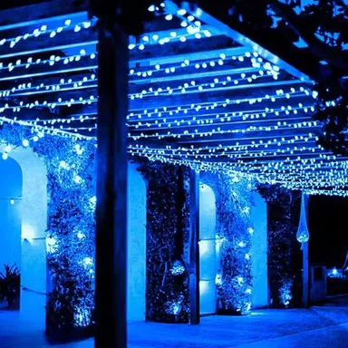 Led String Light |  Copper LED Pixel String | Blue | Diwali & Christmas thumbnail 2