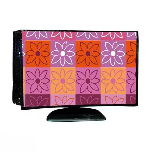 Complete Computer Cover Set | 18.5 Inch | PVC | Multicolor image 2