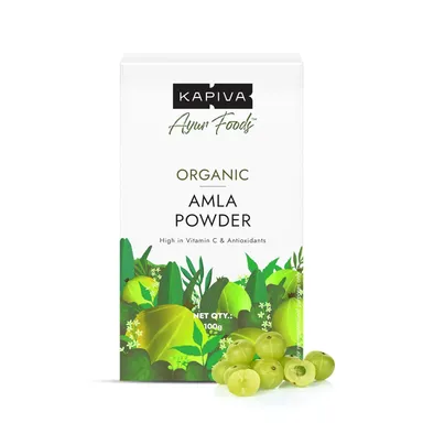 Kapiva Organic Amla Powder | Supports Healthy Hair & Gut Health | 100% Natural Amlas | Ayurvedic Daily Wellness thumbnail 0