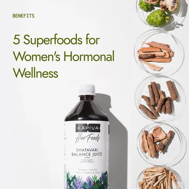 Kapiva Shatavari Balance 1L Ayurvedic Women’s Wellness Drink | Supports Hormonal Balance & Healthy Cycles | Natural Shatavari Juice thumbnail 1