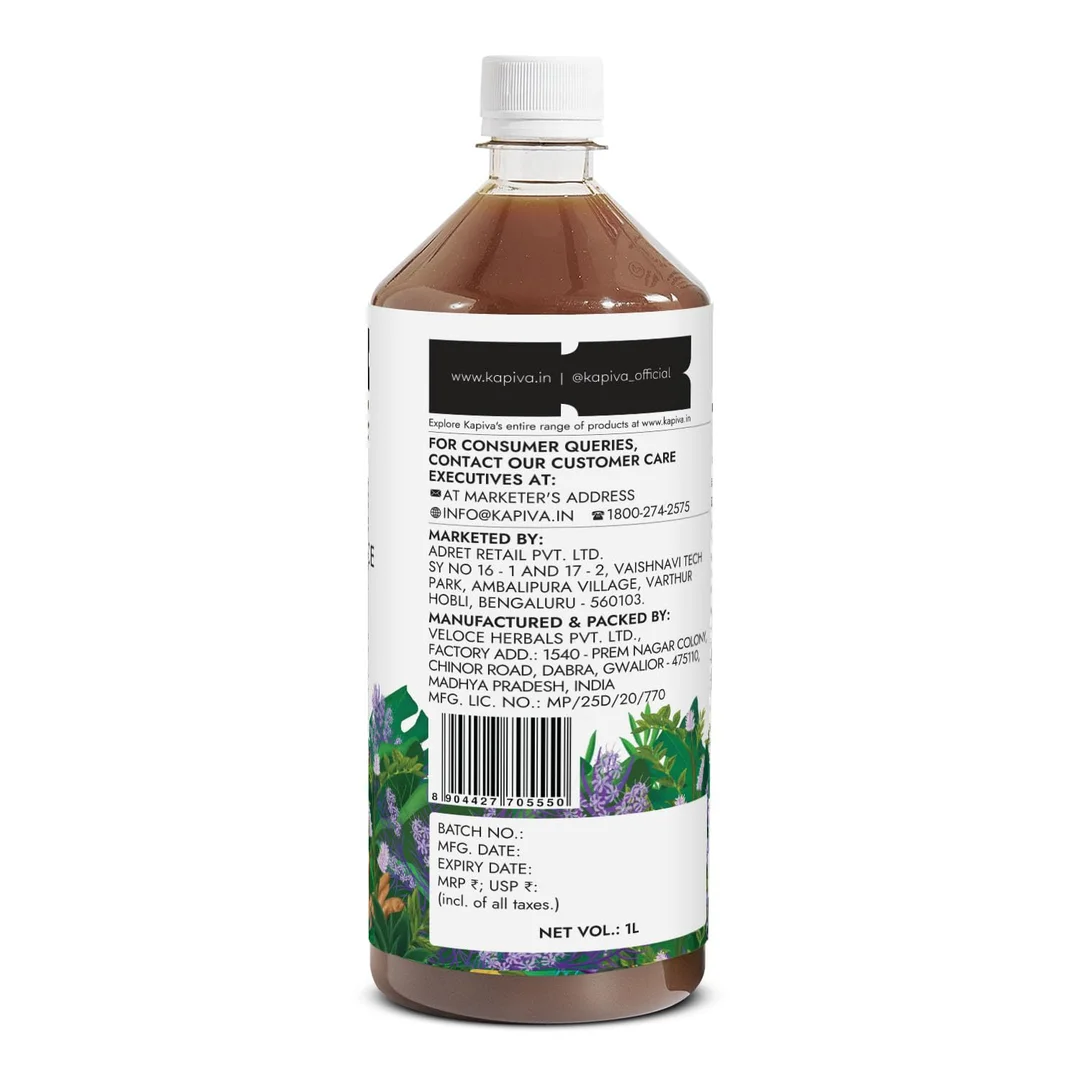 Kapiva Shatavari Balance 1L Ayurvedic Women’s Wellness Drink | Supports Hormonal Balance & Healthy Cycles | Natural Shatavari Juice image 9