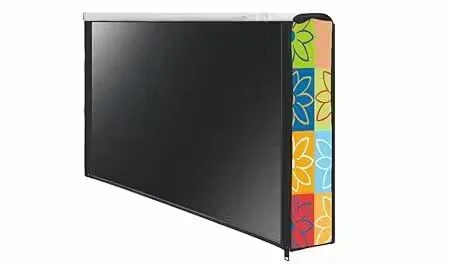 LED TV Cover 55-Inch | Weatherproof Dustproof Anti-Scratch | PVC Material | Yellow image 2