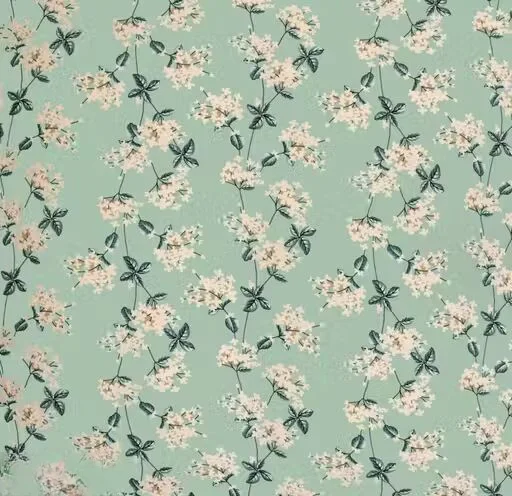 Trimly Floral Elastic Fitted Bedsheet | Elegant Green King Set with 2 Pillow Covers image 3