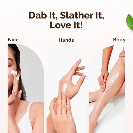 Mamaearth Cocoa Rich Moisturizing Cream with Cocoa Butter & Vitamin E | Deep Nourishment for Face| Hand & Body | Non-Greasy & Quick Absorbing | 50g | All Skin Types | image 2