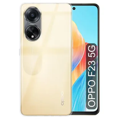Scratch Resistant Transparent Cover for Oppo F23 5G | Soft Silicon Clear Case |  Slim Protective Design thumbnail 0