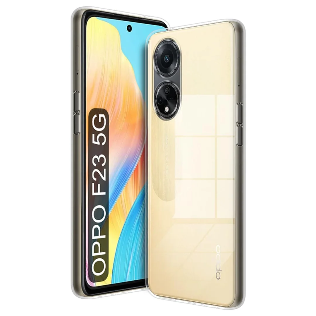 Scratch Resistant Transparent Cover for Oppo F23 5G | Soft Silicon Clear Case |  Slim Protective Design image 2