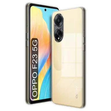 Scratch Resistant Transparent Cover for Oppo F23 5G | Soft Silicon Clear Case |  Slim Protective Design thumbnail 1