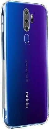 Shock Proof Transparent Back Cover Oppo A9 2020 | A5 2020 | Silicone Clear Case | Slim Fit thumbnail 1
