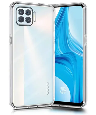 Soft Silicon Clear Case for Oppo F17 Pro | Scratch Resistant | Slim Transparent Cover thumbnail 0