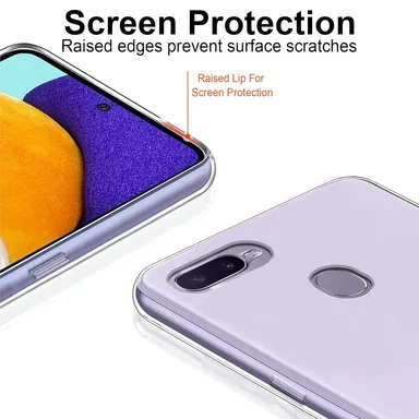 Soft Silicon Transparent Clear Case for Oppo F9 Pro | Scratch Resistant Back Cover | Anti-Yellowing TPU | Slim Fit  thumbnail 1