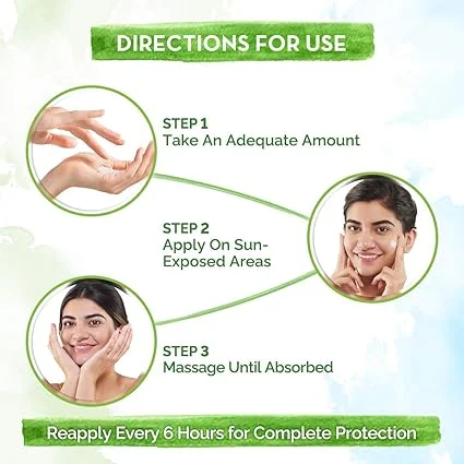 Mamaearth Daily Glow Sunscreen SPF 50 | No White Cast |Vitamin C & Turmeric | Sun Protection & Glow 50g | Non-Greasy for All Skin Types image 3