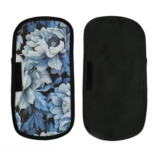 Fridge Top Cover | PVC Handle Combo Floral 6-Pocket Durable image 3
