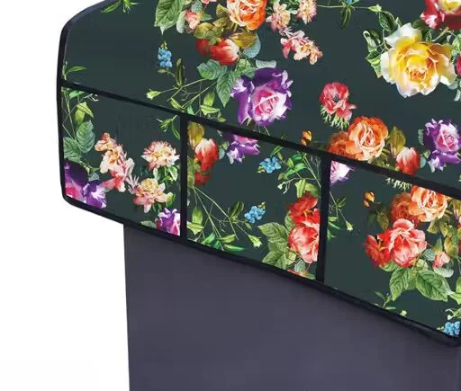 Trimly PVC Fridge Top Cover | 6 Pockets Durable & Stylish image 4