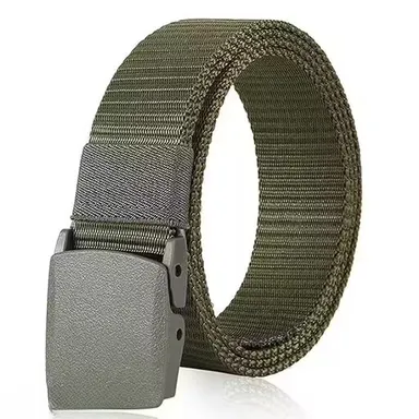 Adjustable Nylon Belt | Non-Metal Buckle | Lightweight & Durable | All-Day Comfort thumbnail 2