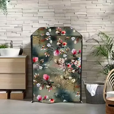 Trimly Floral Printed Washing Machine Cover | Fully Automatic |  PVC | Easy Clean & Durable thumbnail 0