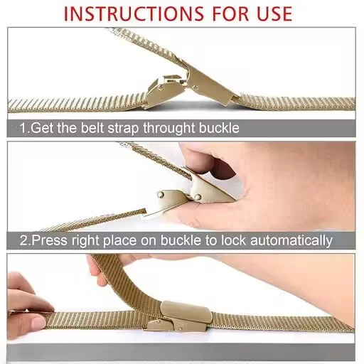 Brown Adjustable Nylon Belt| Non-Metal Style Belt Sleek and Stylish image 4