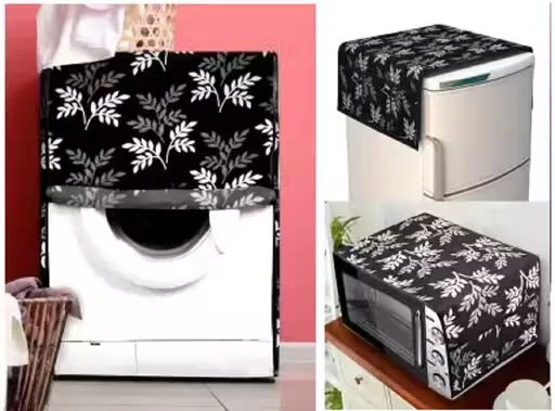 Trimly Elegant Appliance Covers | Washing Machine, Refrigerator & Oven | Stylish Dust-Proof image 1