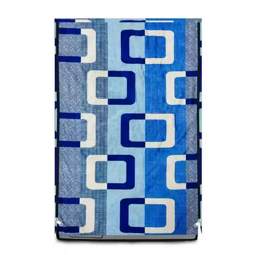 Anti-Slip Front Washer Covers for Washing Machine | Dustproof, Waterproof, Anti-Stain Protector | Blue Durable Front Panel Guard for Home Laundry Appliances image 2