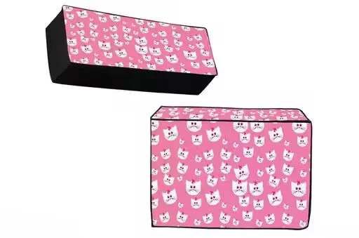Trimly Deluxe PVC Split AC Cover | Waterproof, Dust-Proof, Stain-Resistant Pink Design image 1