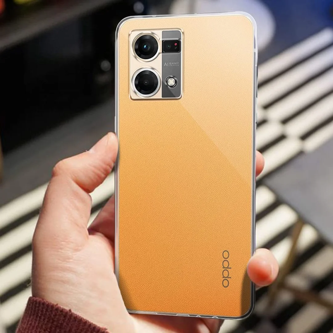 Soft Silicon Transparent Case for Oppo F21 Pro 4G | Scratch Resistant | Non Yellowing | Clear Cover | Slim Fit | Flexible TPU image 4