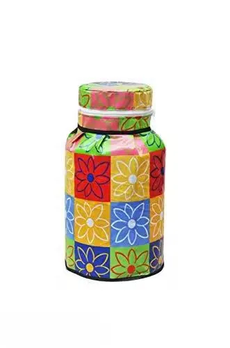 Stylish PVC Cylinder Cover with Zipper Closure |Dustproof & Durable thumbnail 0
