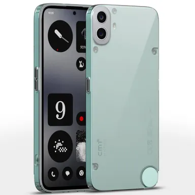 Transparent Crystal Clear Back Cover for Nothing CMF Phone 1 5G | Shockproof TPU | Anti-Yellow | Slim Fit | 360° Protection thumbnail 0
