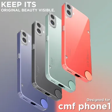 Transparent Crystal Clear Back Cover for Nothing CMF Phone 1 5G | Shockproof TPU | Anti-Yellow | Slim Fit | 360° Protection thumbnail 3