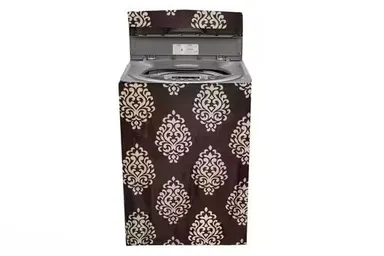 Trimly Top Load Washing Machine Cover with Waterproof Dustproof Heavy Duty Protective Layer for Home Laundry| Fade Resistant Durable Fabric with Zip Closure thumbnail 0
