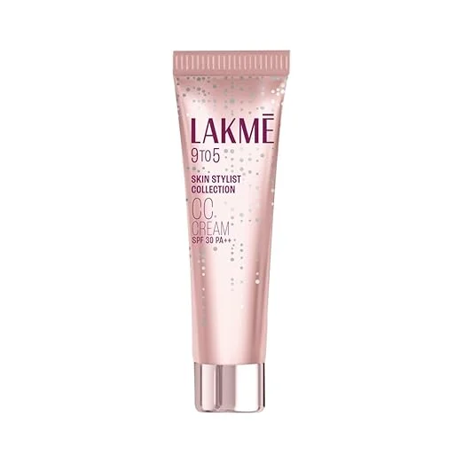 Lakme 9 to 5 CC Cream Mini 9g | Beige Tinted Moisturizer SPF 30 Natural Coverage | Light Makeup for Daily Use Conceals Dark Spots image 1