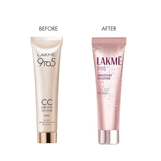 Lakme 9 to 5 CC Cream Mini 9g | Beige Tinted Moisturizer SPF 30 Natural Coverage | Light Makeup for Daily Use Conceals Dark Spots image 4